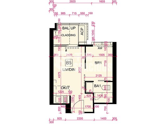 Kai Tak - Cullinan Sky Phase 1 Tower 3 Floor Plan 16