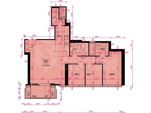 Kai Tak - Cullinan Sky Phase 1 Tower 3 Floor Plan 17