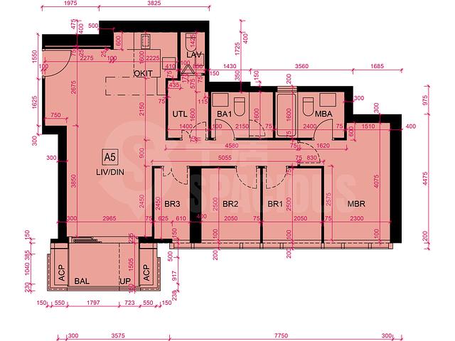 Kai Tak - Cullinan Sky Phase 1 Tower 3 Floor Plan 21