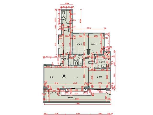 Stanley - One Stanley Block 8 Floor Plan 03