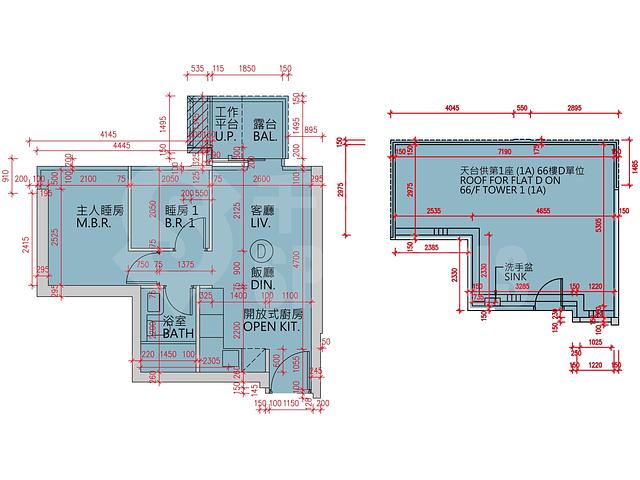 Lohas Park - Lohas Park Phase 12C Grand Seasons Tower 1A Floor Plan 04