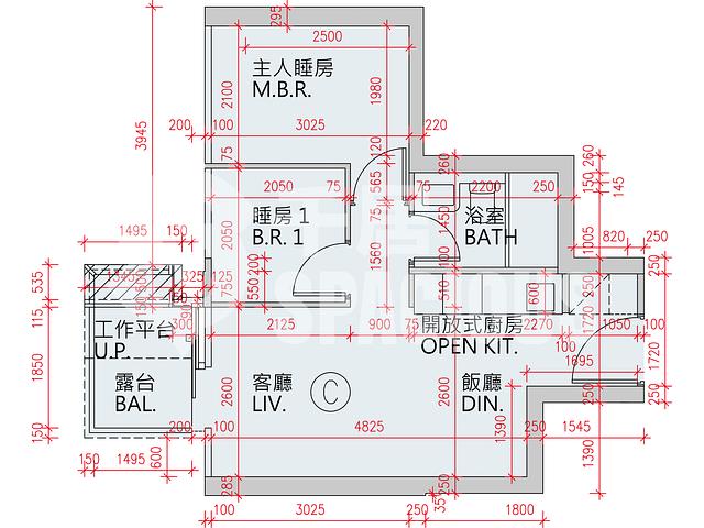 Lohas Park - Lohas Park Phase 12C Grand Seasons Tower 1A Floor Plan 06