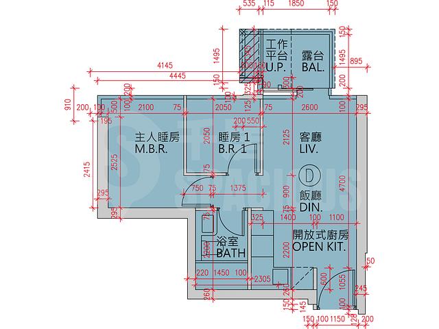 Lohas Park - Lohas Park Phase 12C Grand Seasons Tower 1A Floor Plan 15