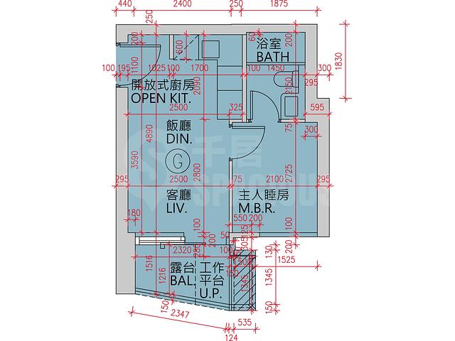 Lohas Park - Lohas Park Phase 12C Grand Seasons Tower 1A Floor Plan 16