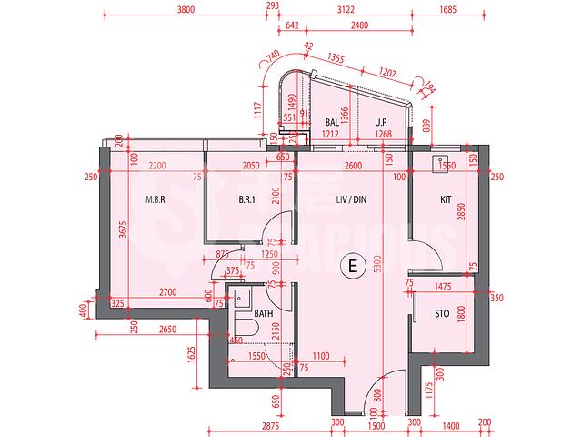 Kai Tak - KT Marina Phase 1 KT Marina I Tower 2B Floor Plan 04