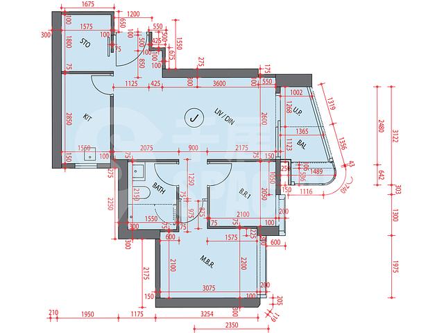 Kai Tak - KT Marina Phase 1 KT Marina I Tower 2B Floor Plan 09