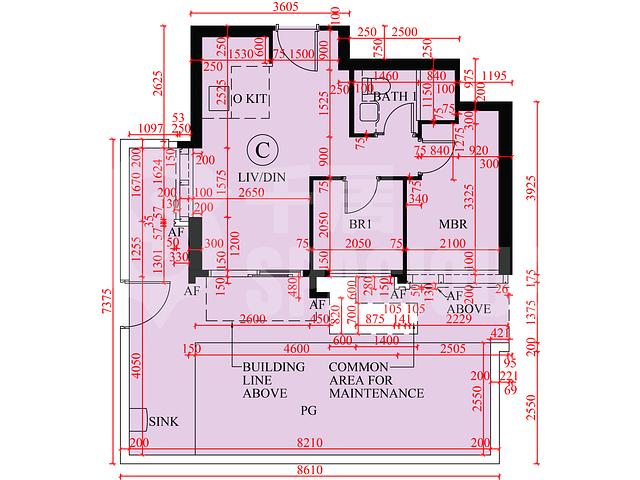 马鞍山 - Sierra Sea 1A(2)期 Aqua Avenue 5座 平面图 15