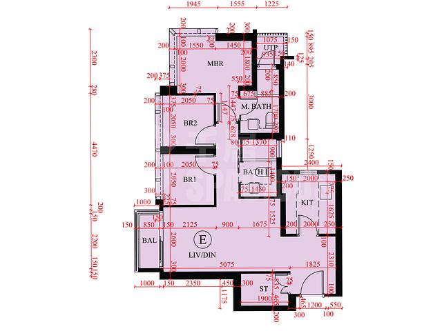马鞍山 - Sierra Sea 1A(2)期 Aqua Avenue 5座 平面图 14