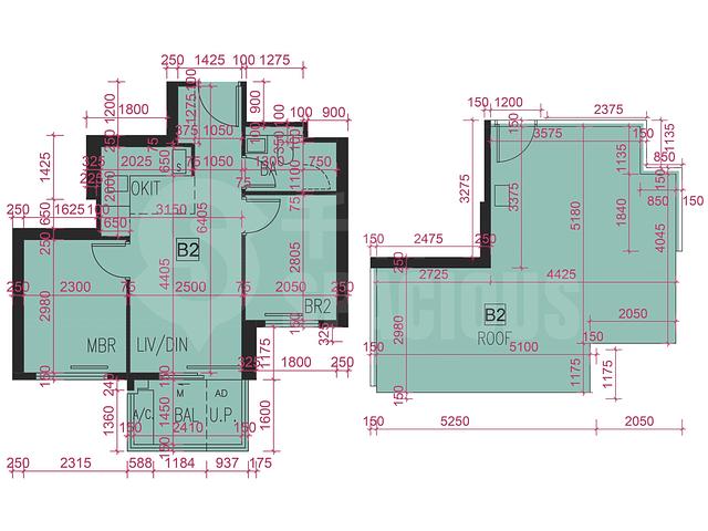 Tai Po - Le Mont Phase 2 Tower 1 Floor Plan 11