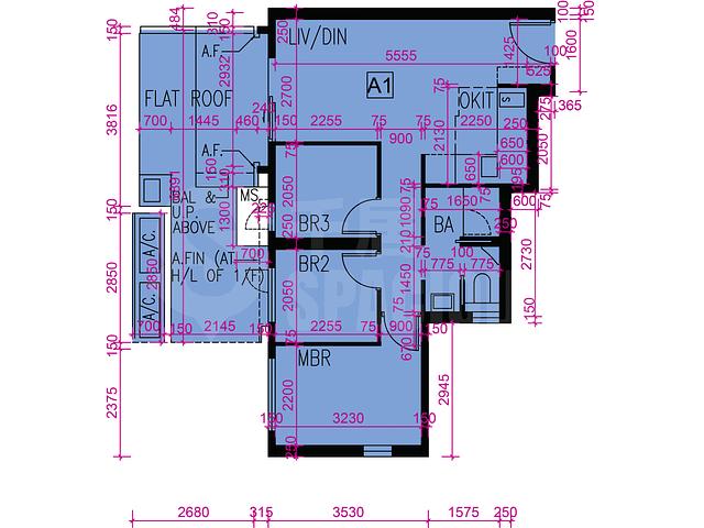 Tai Po - Le Mont Phase 2 Tower 1 Floor Plan 13