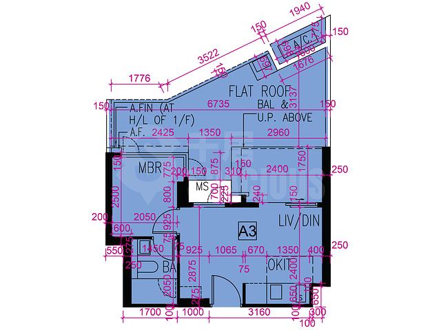 Tai Po - Le Mont Phase 2 Tower 1 Floor Plan 14