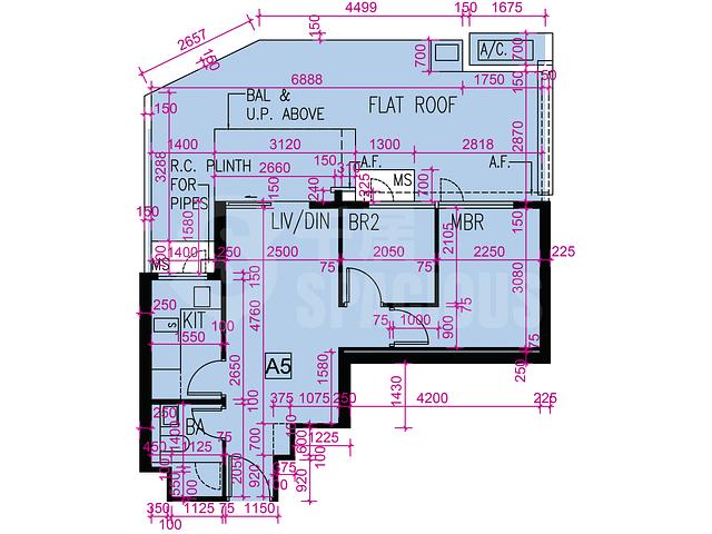 Tai Po - Le Mont Phase 2 Tower 1 Floor Plan 16