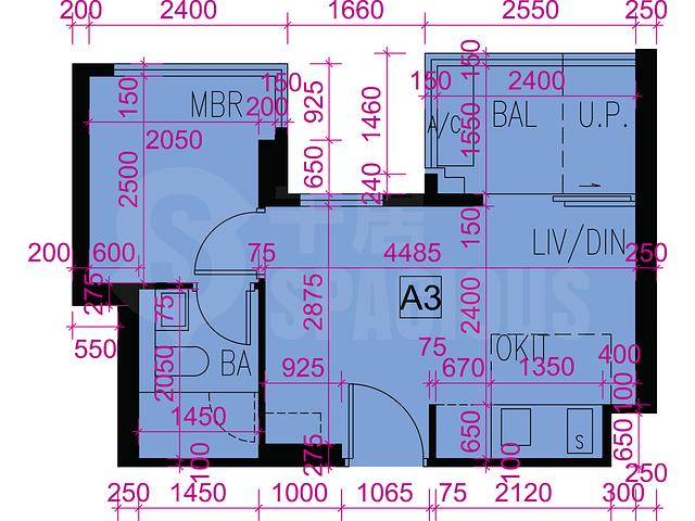 Tai Po - Le Mont Phase 2 Tower 1 Floor Plan 18
