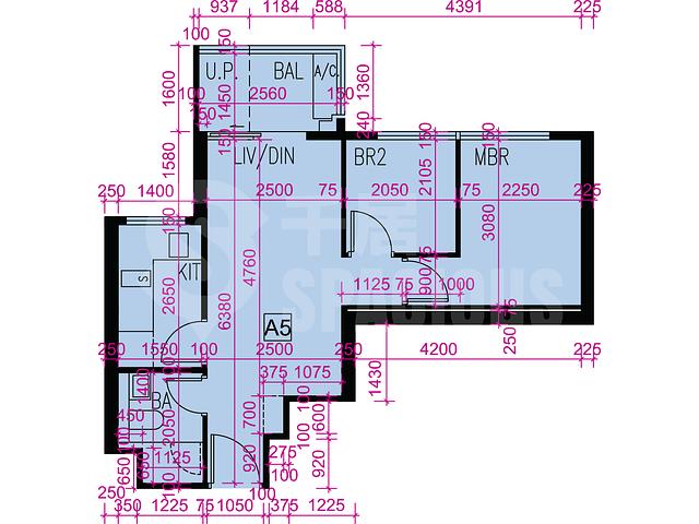 Tai Po - Le Mont Phase 2 Tower 1 Floor Plan 19