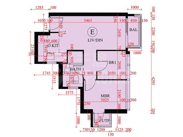 Ma On Shan - Sierra Sea Phase 1B Bleu Avenue Tower 5 Floor Plan 19