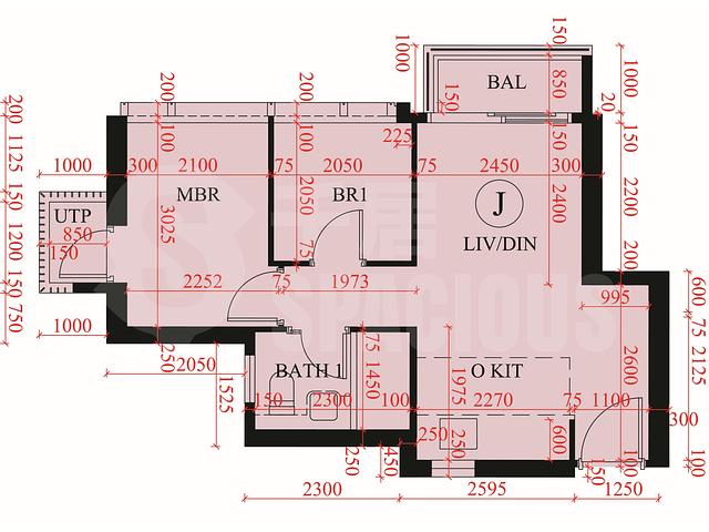 Ma On Shan - Sierra Sea Phase 1B Bleu Avenue Tower 5 Floor Plan 04
