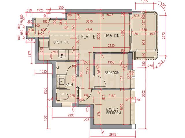 Sai Ying Pun - Upper Manor Floor Plan 05