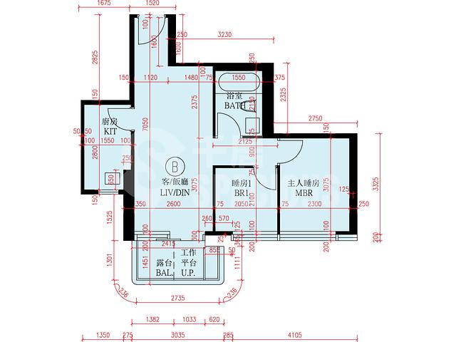 Kai Tak - Victoria Voyage Phase 1B Tower 2A Floor Plan 01