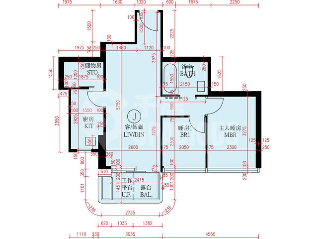 Kai Tak - Victoria Voyage Phase 1B Tower 2A Floor Plan 06