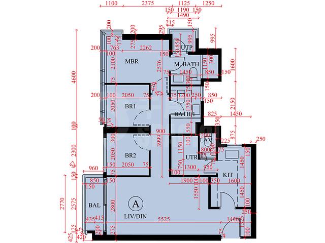 馬鞍山 - Sierra Sea 2A期 Coral Avenue 5座 平面圖 06