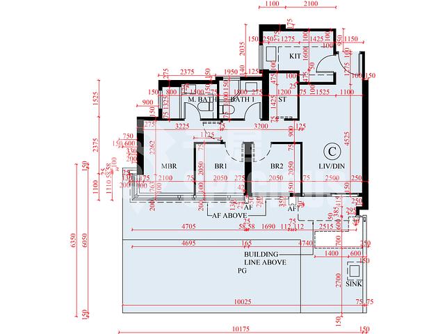 馬鞍山 - Sierra Sea 2A期 Coral Avenue 5座 平面圖 13