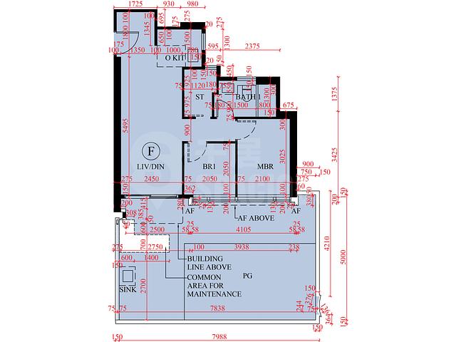 馬鞍山 - Sierra Sea 2A期 Coral Avenue 5座 平面圖 15