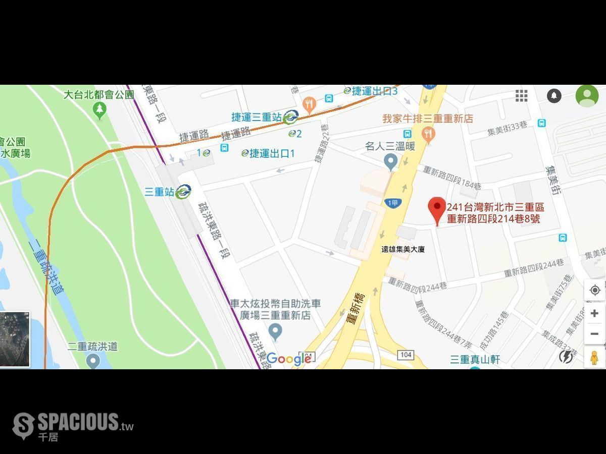 Sanchong - X Lane 214, Section 4, Chongxin Road, Sanchong, Taipei 01
