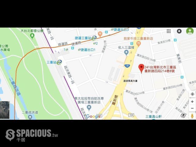 Sanchong - X Lane 214, Section 4, Chongxin Road, Sanchong, Taipei 01