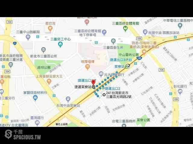 Sanchong - No. X, Guangming Road, Sanchong District, New Taipei City, Taiwan 241 03