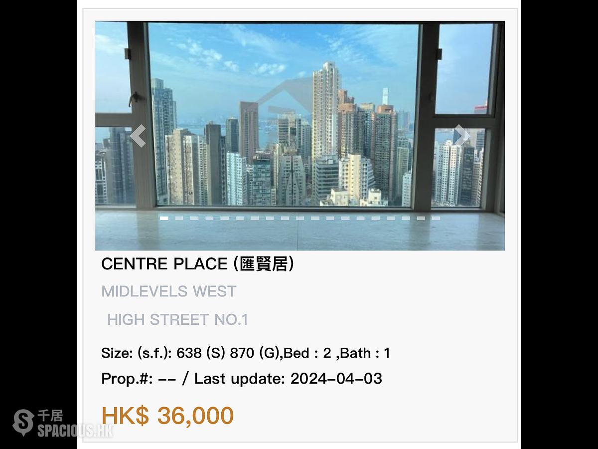 Sai Ying Pun - Centre Place 01