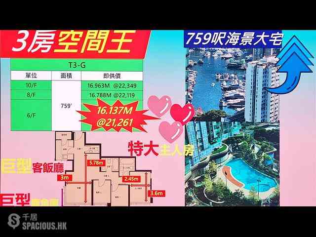 黃竹坑 - 港岛南岸3C期 Blue Coast II 01