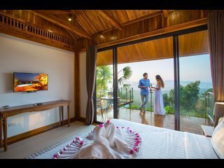 普吉岛 - PHA6001: Exclusive Villa with panoramic Views of sunrise, sunset and the Andaman sea 13