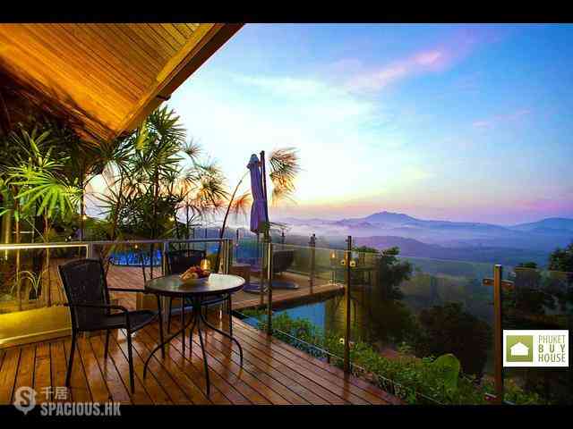 普吉岛 - PHA6001: Exclusive Villa with panoramic Views of sunrise, sunset and the Andaman sea 25