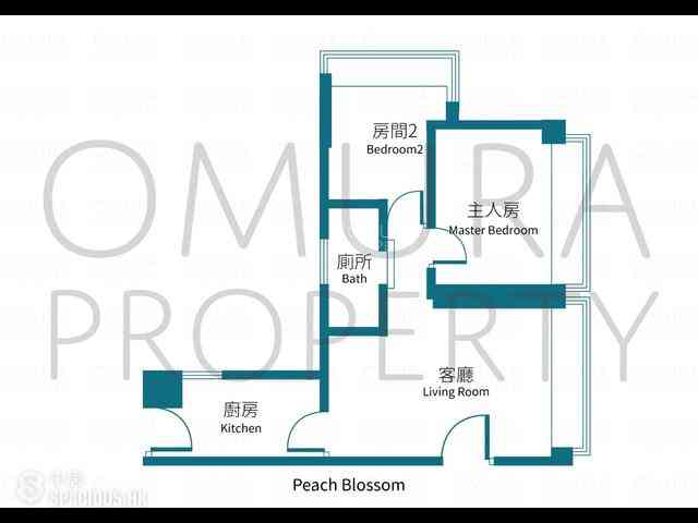 Mid Levels Central - Peach Blossom 22