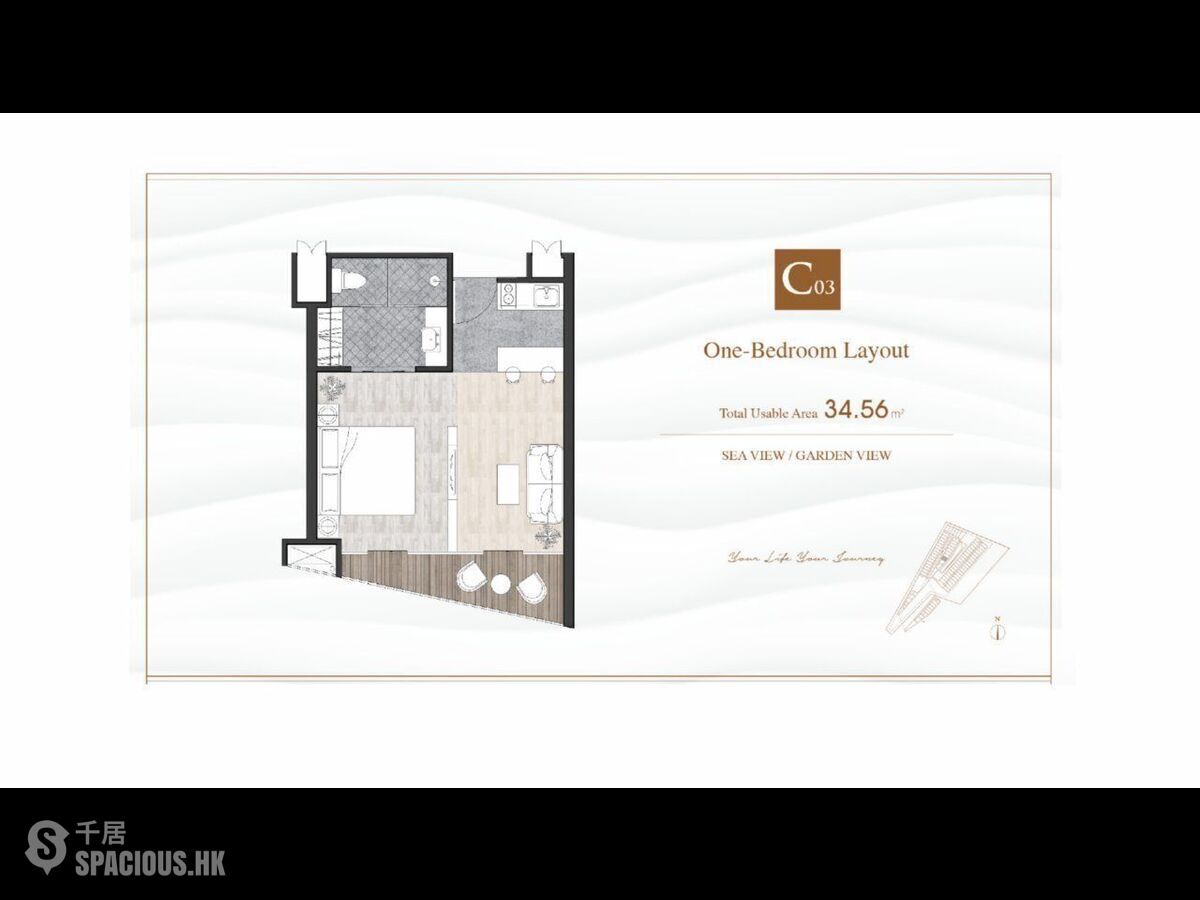 普吉島 - CHA6300: 查龍新專案的夢幻公寓 美麗的一居室公寓 12