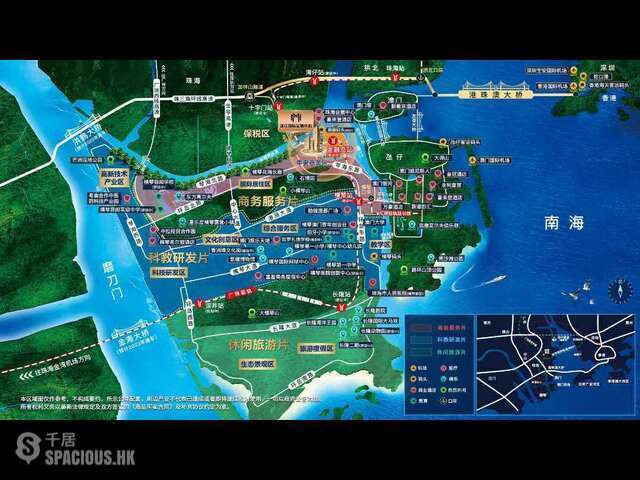 Zhuhai - 橫琴自貿之芯要位，港珠澳大橋橋頭堡，270°無遮擋一線海幕環繞的美景，無須落戶，港澳直貸！ 13