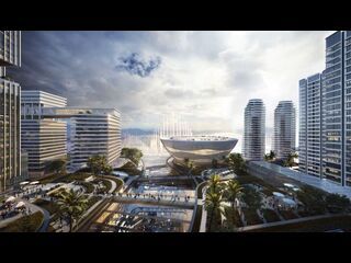 珠海 - 港珠澳大橋人工島唯一可售項目，世貿港珠澳口岸城，未來免稅島，現認籌5萬抵10萬，數量有限，先到先得！可在港認購，港澳東亞銀行直貸。 03