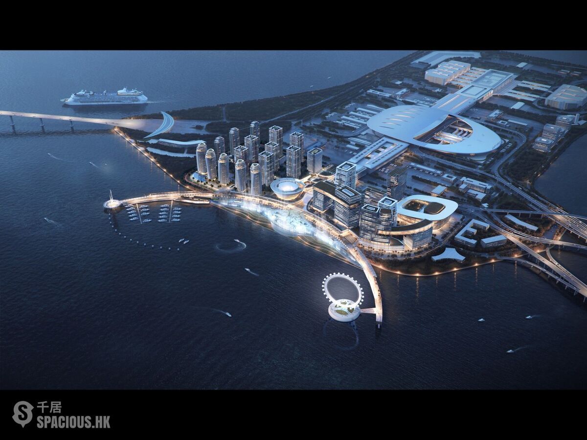 珠海 - 港珠澳大橋人工島唯一可開售項目，24小時不夜城，認籌5萬抵10萬，不限購！ 01