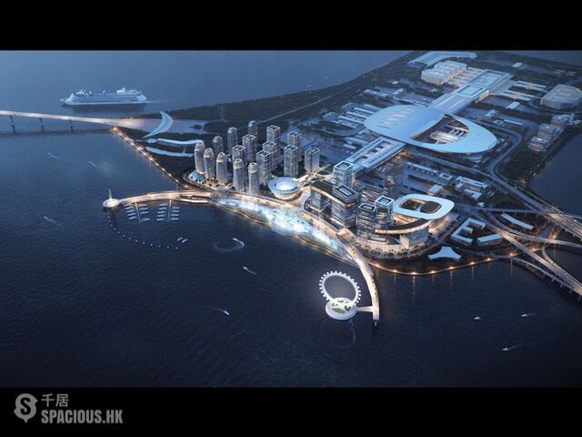 Zhuhai - 港珠澳大橋人工島唯一可開售項目，24小時不夜城，認籌5萬抵10萬，不限購！ 01