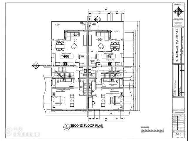 關島 - Duplex (Two Units) One Story House 15