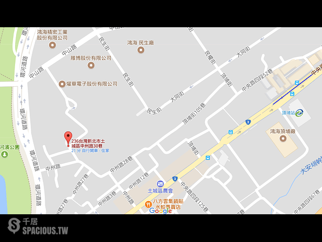 土城區 - 236台灣新北市土城區中州路30巷XX號 10