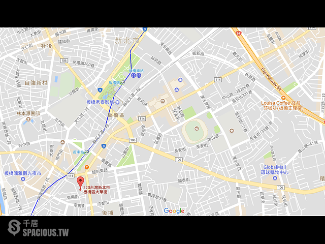 板桥区 - 220台湾新北市板橋區大華街XX號 09