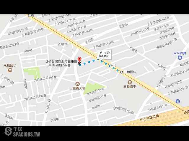 Sanchong - No. XX, Lane 292, Section 4, Sanhe Road, Sanchong District, New Taipei City, Taiwan 241 08