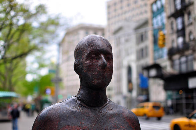 Antony Gormley, Event Horizon in Madison Square Park