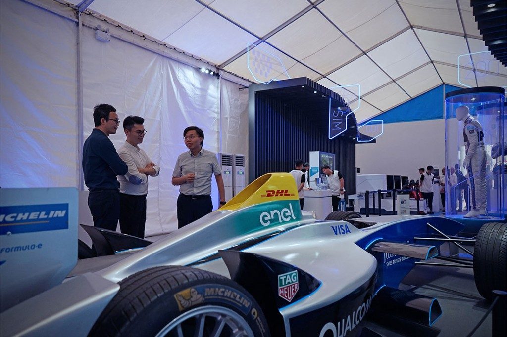 國際汽聯電動方程式錦標賽是全球首個全電驅賽事。圖片來源：HK Formula E。